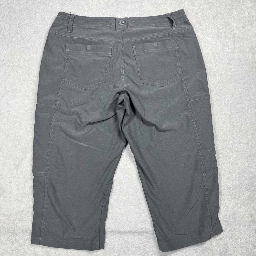 Kuhl Capri Pants Womens 8 Hiking Quick Dry Lightweight Zip Pocket 6236 - Picture 13 of 15